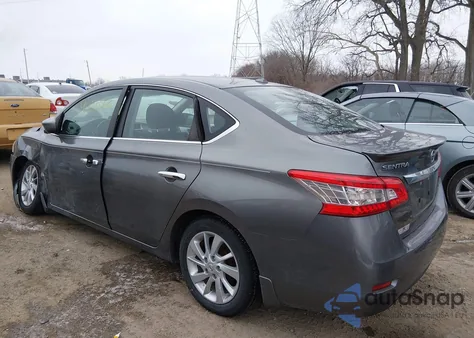2015 Nissan Sentra Sv from USA, damaged, VIN 3N1AB7AP4FY354494